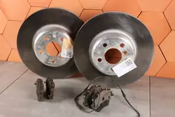BMW OEM 6860907 Voor Remschijven & Blokken Set