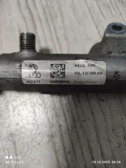 Carril sensor pressão combustível OEM 256204 VW TDI