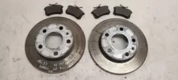 AUDI A4 B7 Bakre bromsskiva 8E0615601P