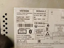 Radio OEM 281153711R pour Renault Master III