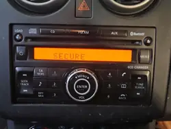 Radio de fábrica OEM 28184JD45A para Nissan Qashqai J10