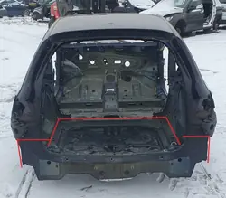 Parachoques trasero OEM LAK.EKU para Peugeot 308 SW T9