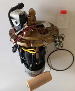 Lpi VIALLE bomba de gas + conjunto de válvulas - usado + aceite + piezas 101