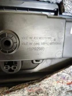 OEM 9833107880 Panneau Hayon Peugeot & Pièces