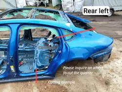OEM 276761 Porsche Panamera 2017 Para-lamas Traseiro Esquerdo