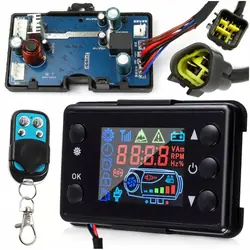 Controlador LCD Mar-pol com controle remoto 12V