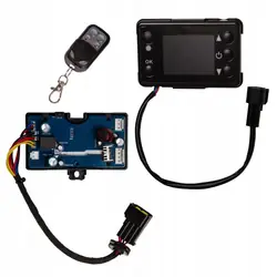 Mar-pol LCD-ohjain kaukosäätimellä 12V