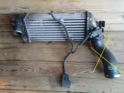 Intercooler OEM intercooler Rio 1.5 CRDI för Kia Rio
