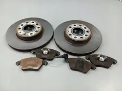 Discos & Pastilhas Travão Dianteiro OEM Audi A3 8P 2.0 TDI