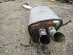 Silencieux Échappement Mercedes-Benz OEM A2034910300