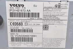 Radio CD Volvo V40 II OEM 31421873 - Occasion