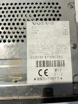 Radio VOLVO V40 3533775-1 SC-805 - Usado OEM