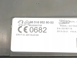 Mukavuusmoduuli OEM 9801695280 Peugeot 508 2.0L