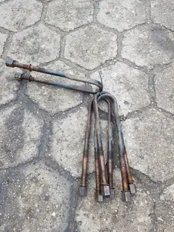 Attache de ressort arrière DAF 65 CF OEM JAŻMO CYBANT