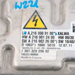 Mercedes W221 Steuergerät Scheinwerfer A2169009100