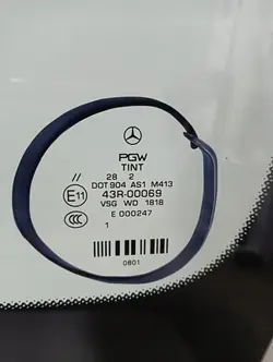 Pare-brise avant Mercedes A-Class OEM 5381AGACMVW1B