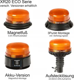 Feu de signalisation LED XR20, Orange, USB