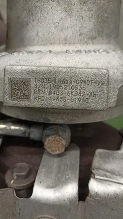 Turbo Jaguar XF X260 2.0D, OEM 4933501960