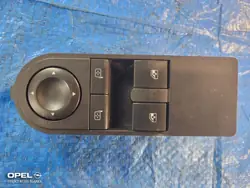 OPEL Astra H Zafira B Painel Interruptor Janela 13183679