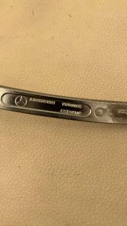 Mercedes-Benz B W245 Bakre stötfångartrim A1698851921