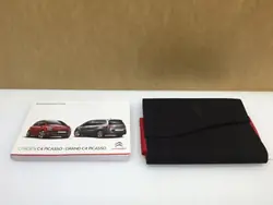 Citroen C4 Picasso 2 II Grand OEM Manual Bok Fodral