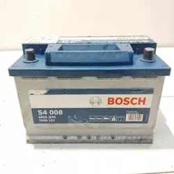 Batterie Bosch 12V 74Ah - 680A EN, Pôle droit +