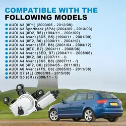 Motor limpiaparabrisas trasero DA-16872 para Audi