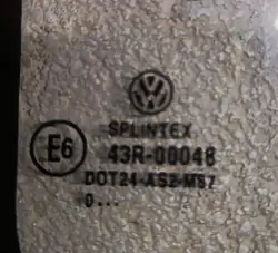 VW T4 Doka rechte Türseitenscheibe OEM 729845315A