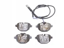 Pastilhas de travão traseiras OEM 613568 com sensor BMW 5 F10