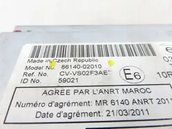 Radio Toyota OEM 86140-02010 - État Utilisé
