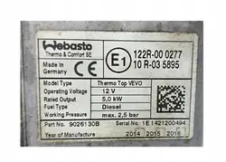Chauffage stationnaire Webasto OEM 7N0815065T VW/SEAT