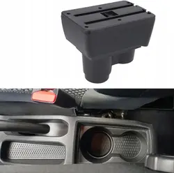 Kaksinkertainen käsinoja OEM Duster II musta Dacia Duster