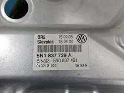 Lève-vitre avant gauche VW Tiguan I 07- 5N1837729A