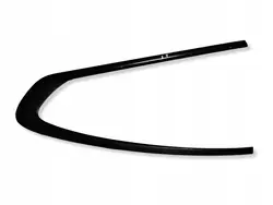 Marco de ventana lateral trasera izquierda BMW 7255591 Negro