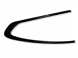 Moldura janela lateral traseira esquerda BMW 7255591 Preto