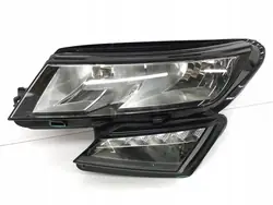 SKODA KODIAQ 2016-24 FAROL DIANTEIRO ESQUERDO FULL LED
