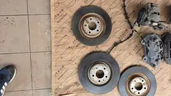 Jeu disques et étriers frein Audi Q5 SQ5 2015 OEM 8R0615106BR