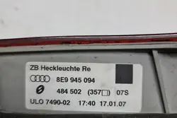 Lámpara trasera izquierda AUDI A4 (8EC, B7) 2006