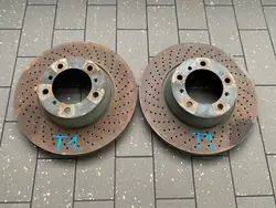 Achterremschijf Porsche 911 991