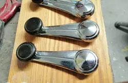 Opel Window Regulator Handle OEM 6636419 - Used