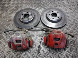 Juego de Discos, Pastillas y Pinzas Freno Delantero Audi OE