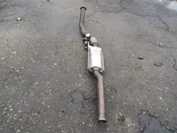 Gebrauchter Audi OE Mittelschalldämpfer OEM 4H0253211E