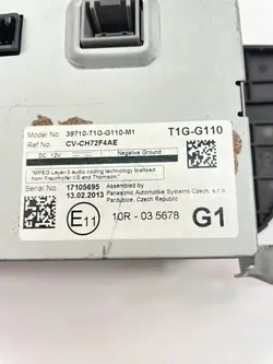 Écran de navigation Honda CR-V IV OEM 39710T1GG110M1