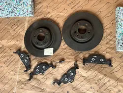 Discos de Freio Dianteiros AUDI A4 B9 A5 338mm Original 8W0615301P