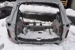 Volvo XC40 bakre stötfångare OEM FBJDF - Begagnad