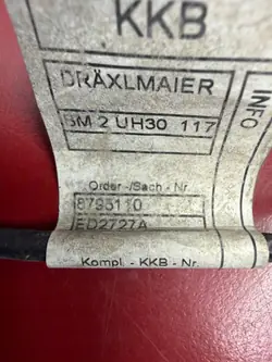 BMW Parkeringssensor kablage OEM 8795109