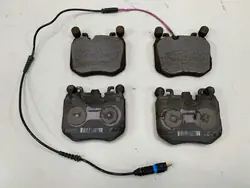 Pastilhas de travão dianteiras BMW OEM 6898722 - Usadas