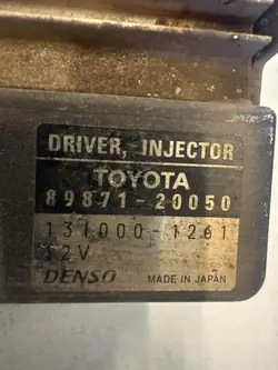 OEM 89871-20050 ruiskutusmoduuli Toyota Avensikselle