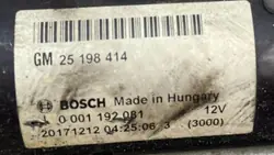 Démarreur OEM 25198414 pour Opel Corsa E - Occasion