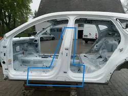 CUPRA FORMENTOR Vasen Keskipilari Valkoinen OEM CUPRASŁL77